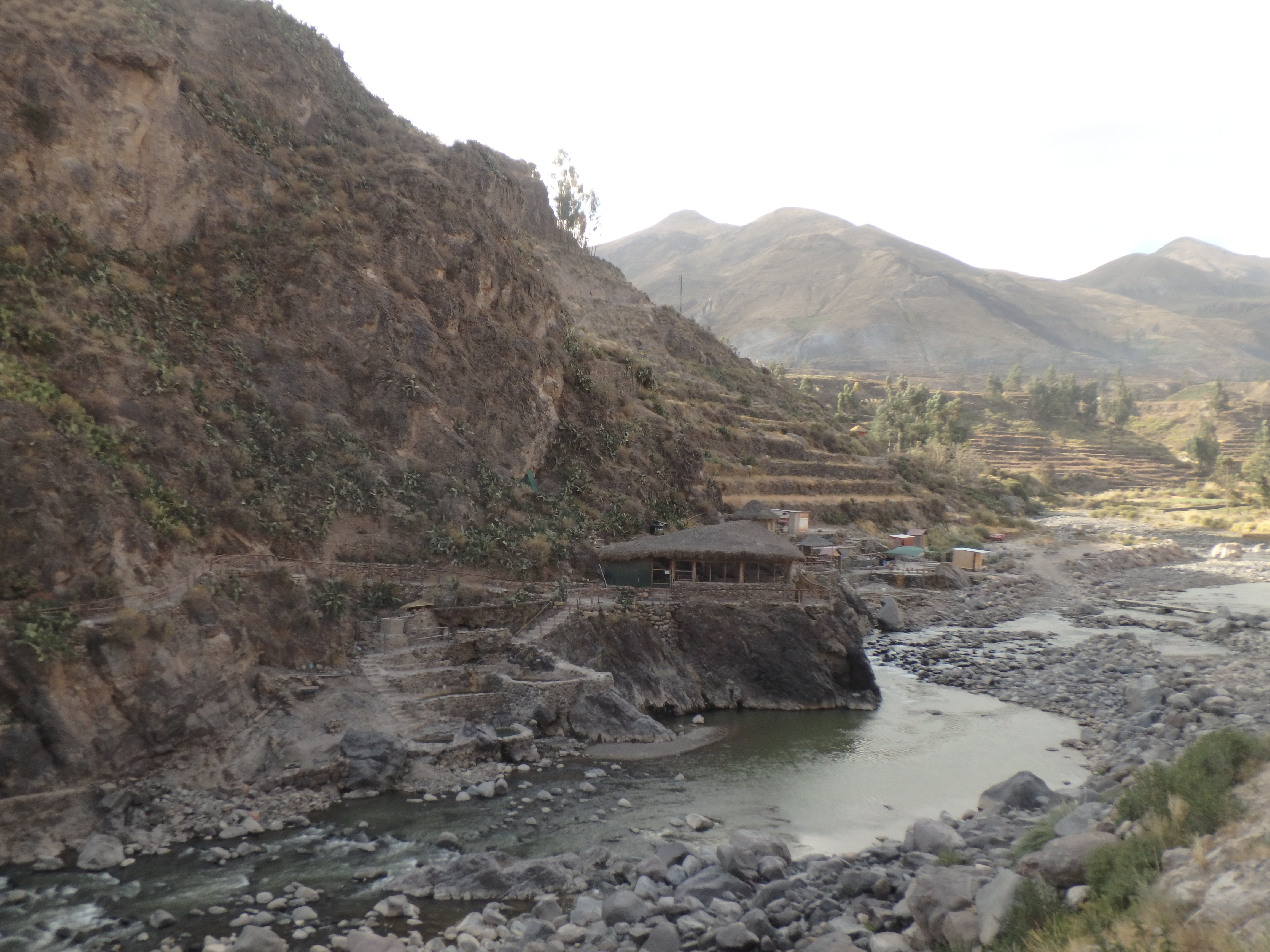 Chivay - hot springs