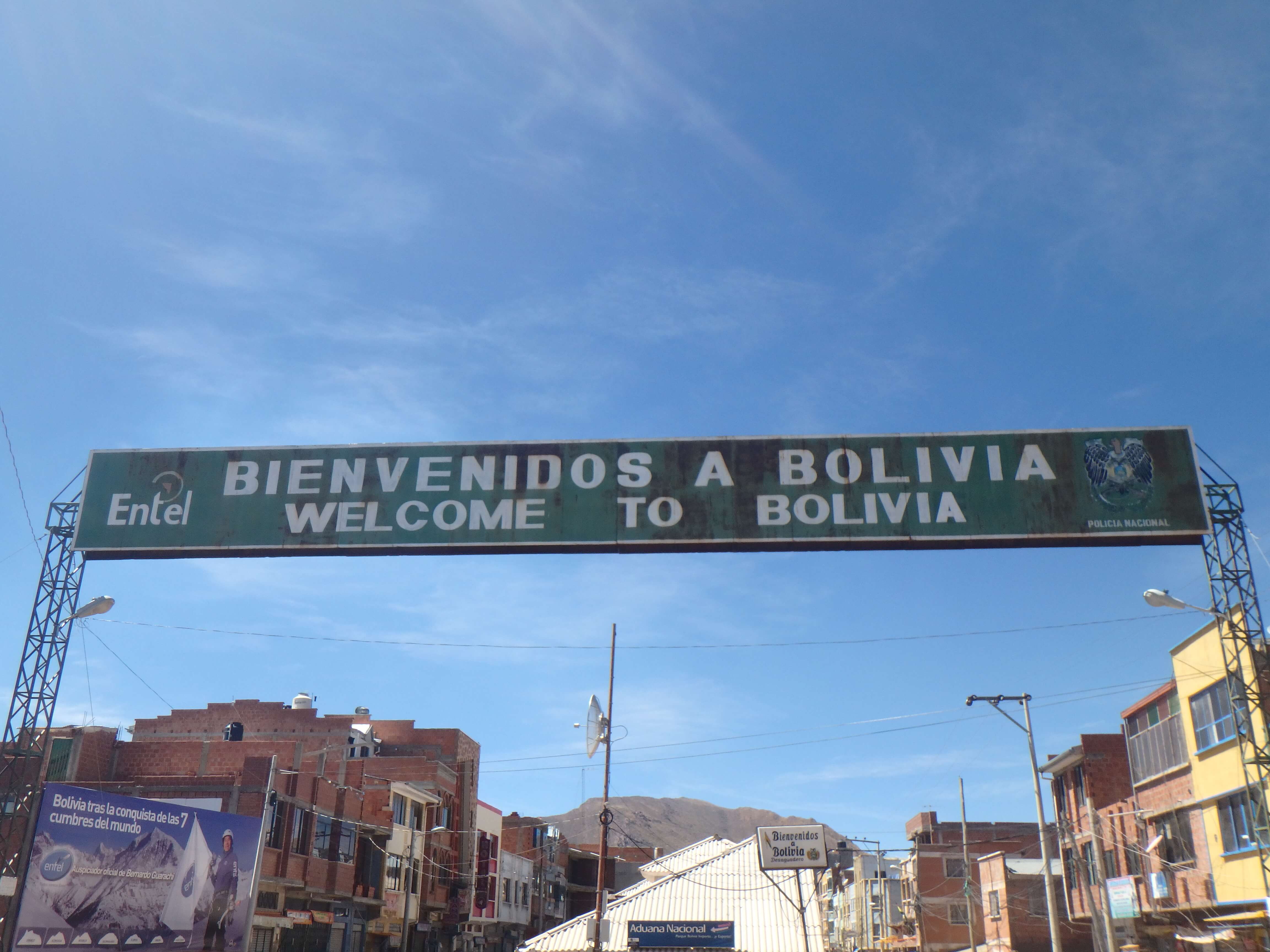 Desaguadero - frontière Pérou - Bolivie