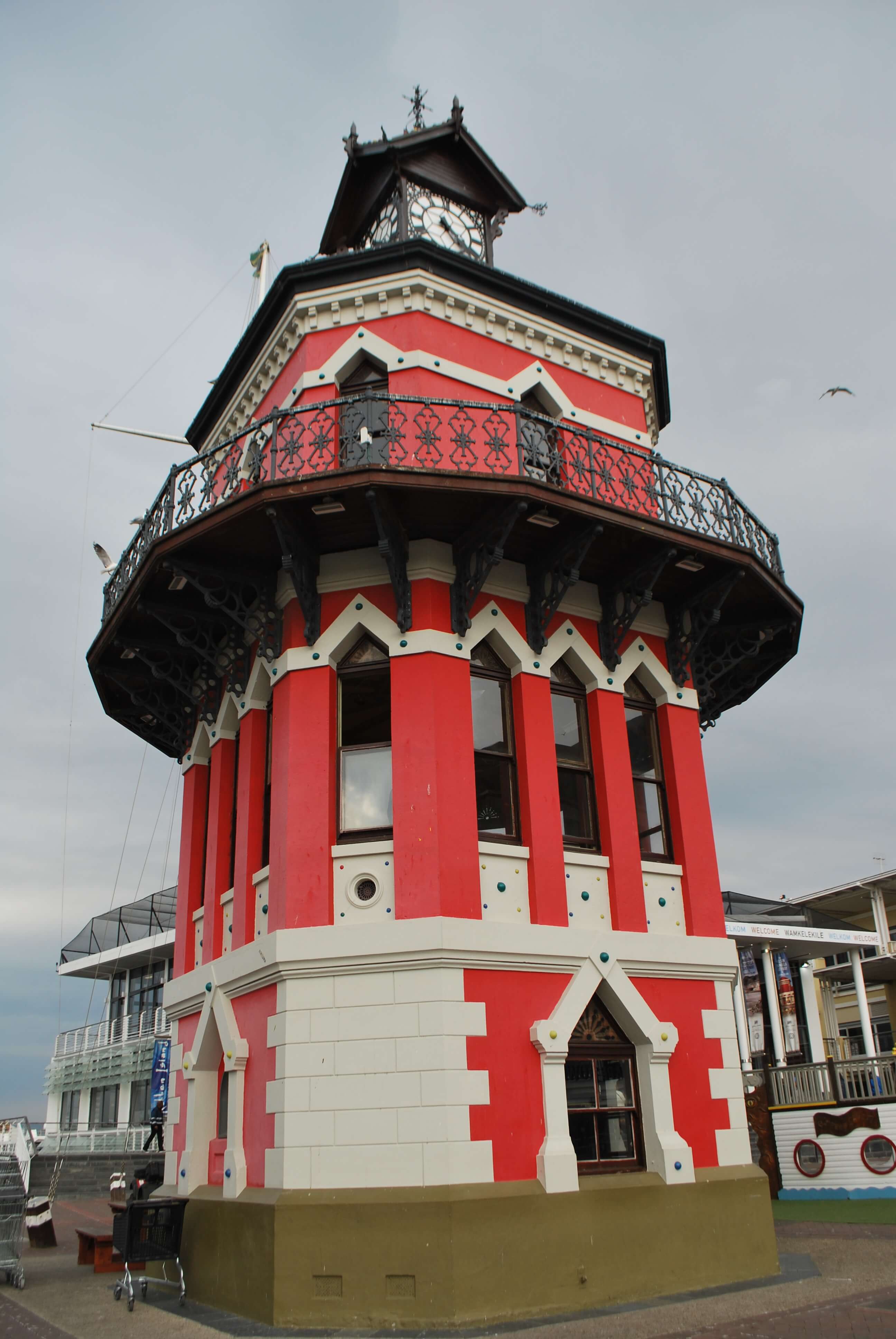 Waterfront horloge, Cape Town, Afrique du Sud