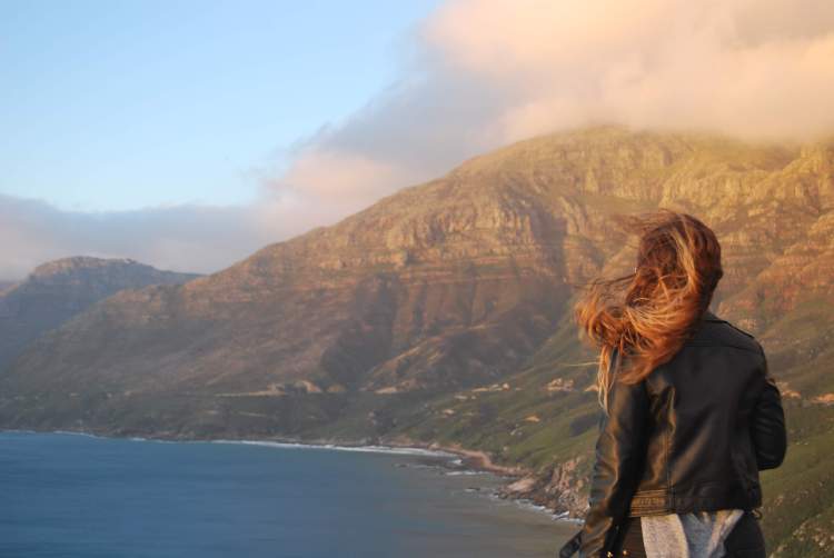 Chapman's Peak vue, Cape Town, Afrique du Sud