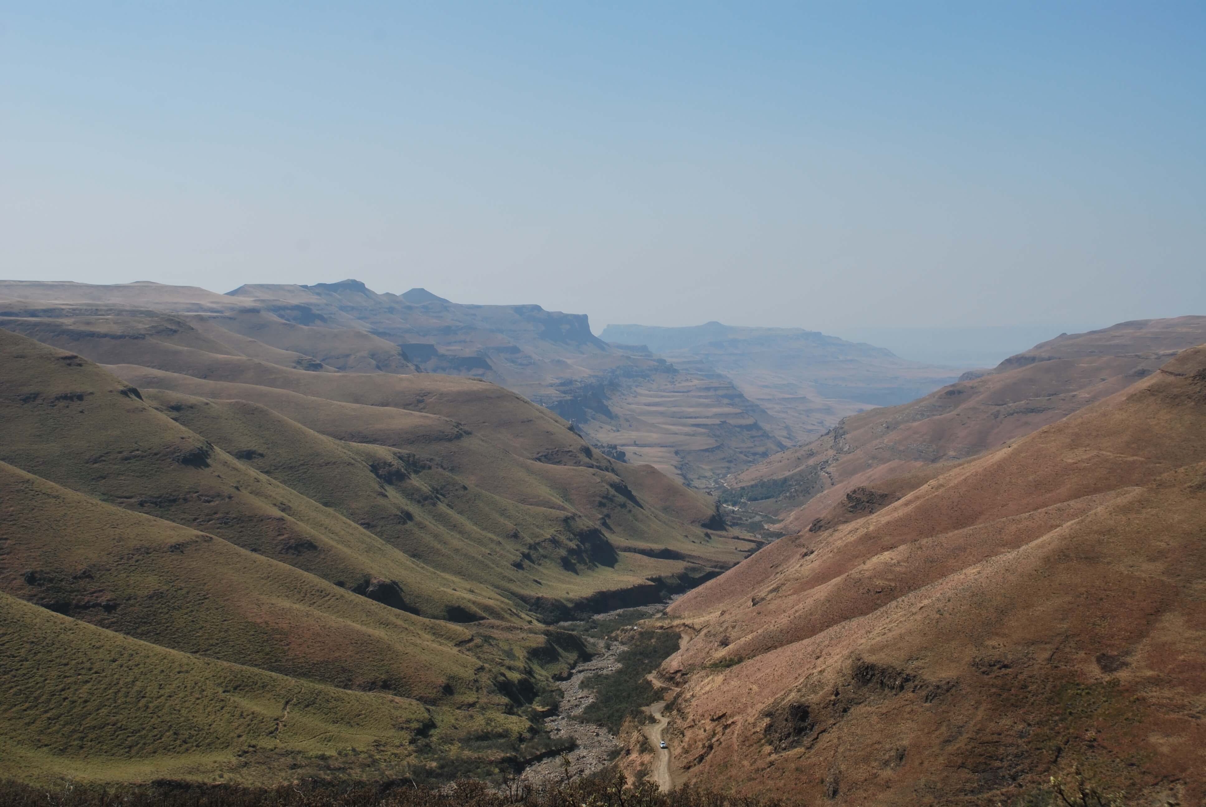 Sani pass - Paysage