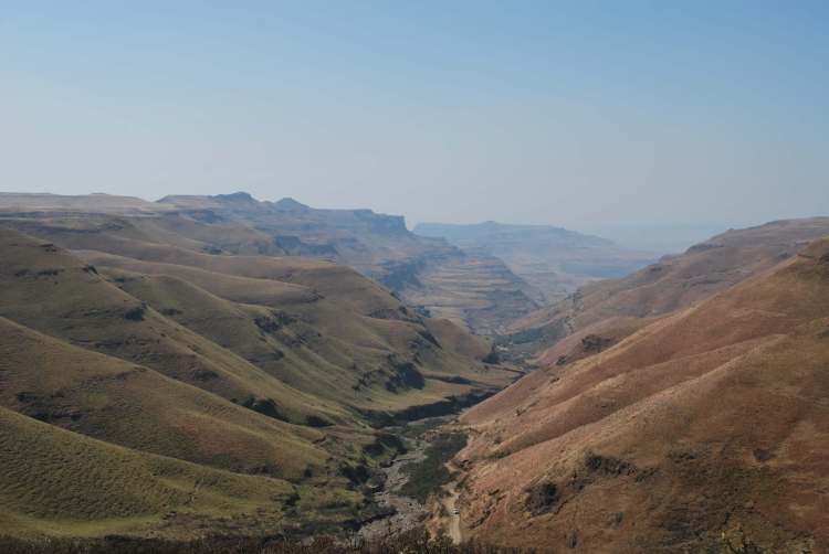 Sani pass - Paysage
