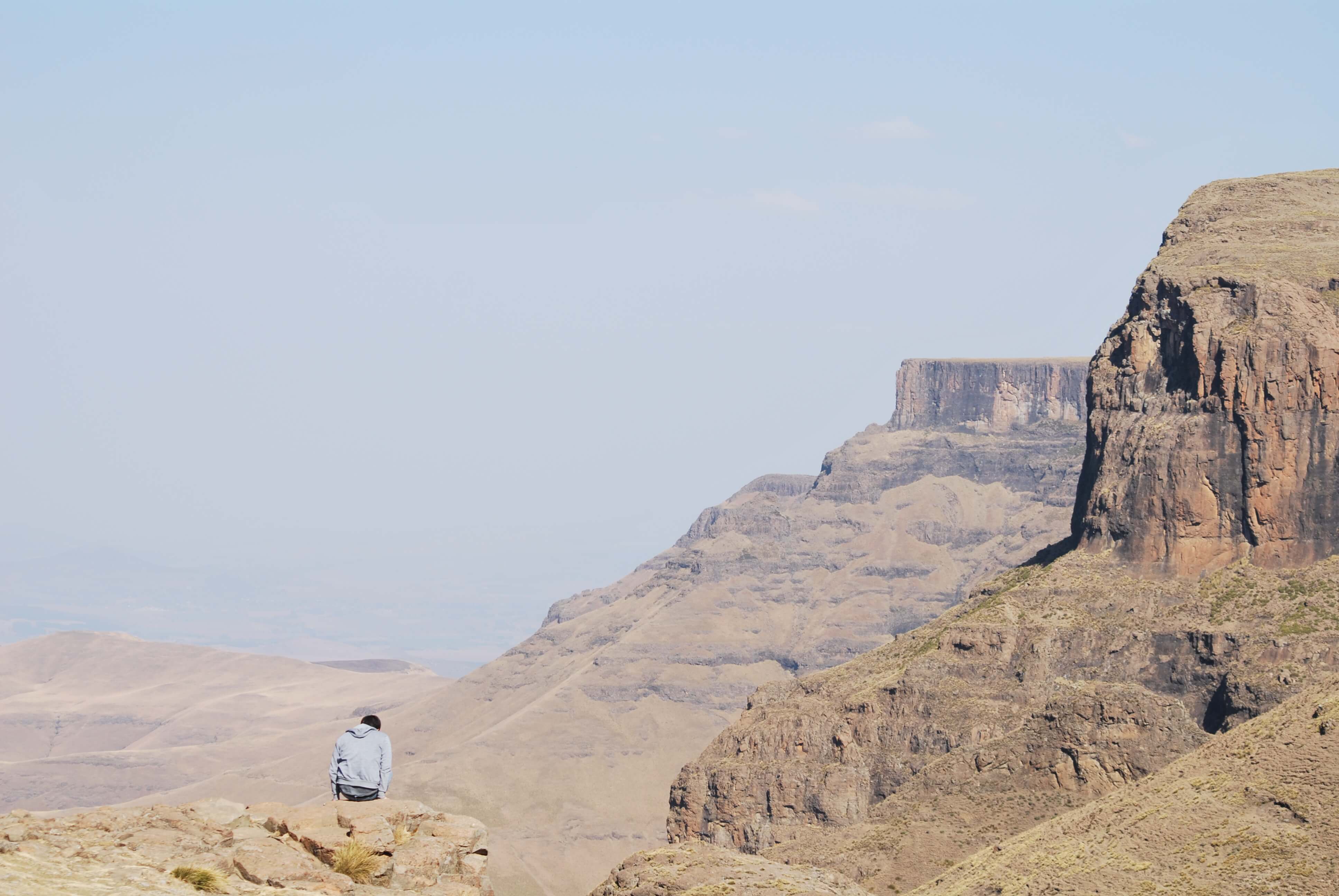 Lesotho amazing landscape