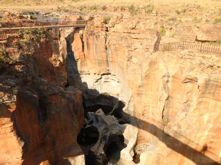 Bourke's Luck Potholes, Afrique du Sud