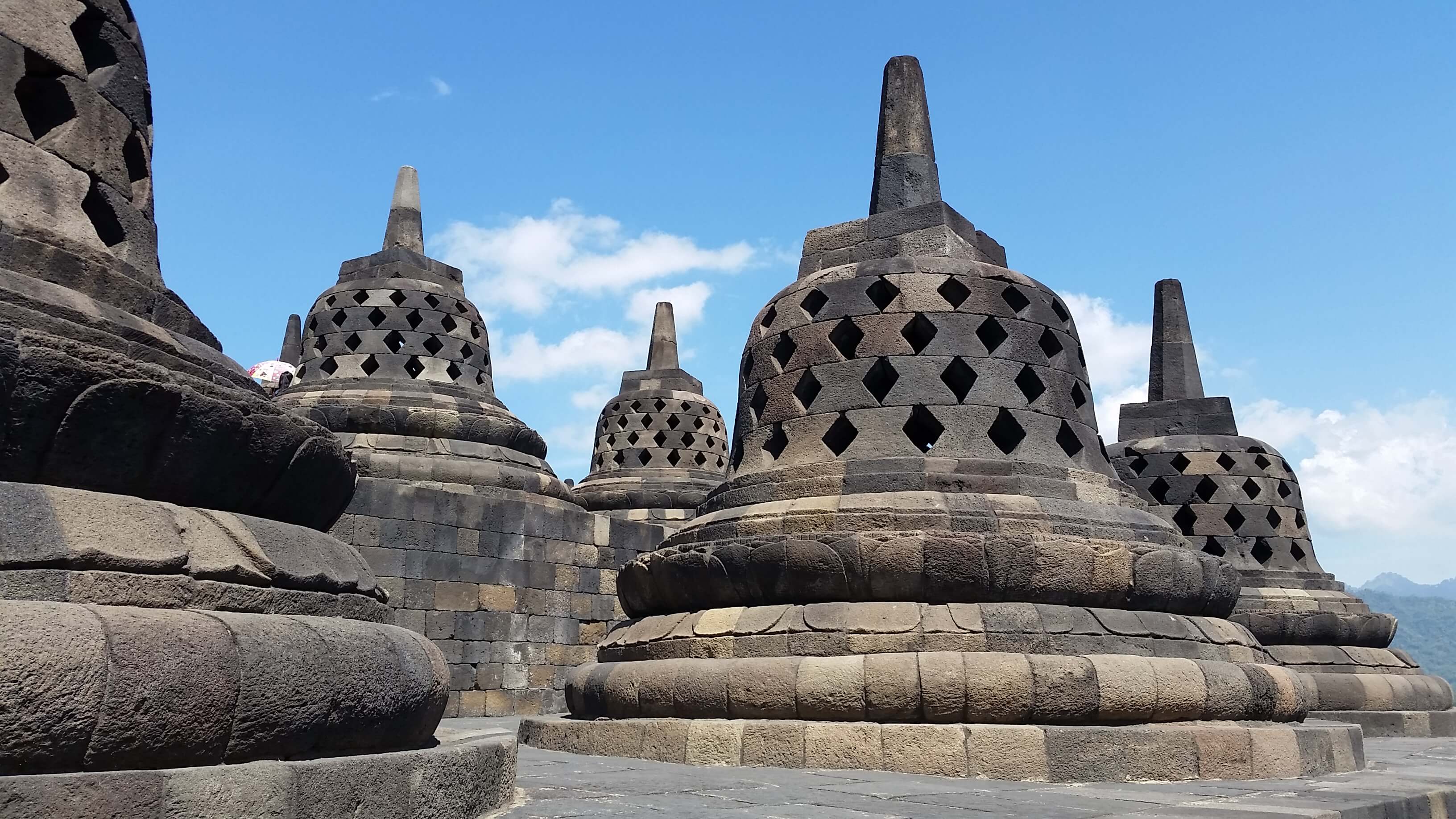 Stupas de Borodubur, Indonésie