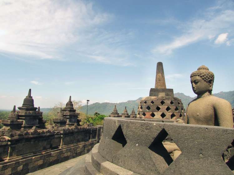 Borodubur, Yogyakarta, Indonésie