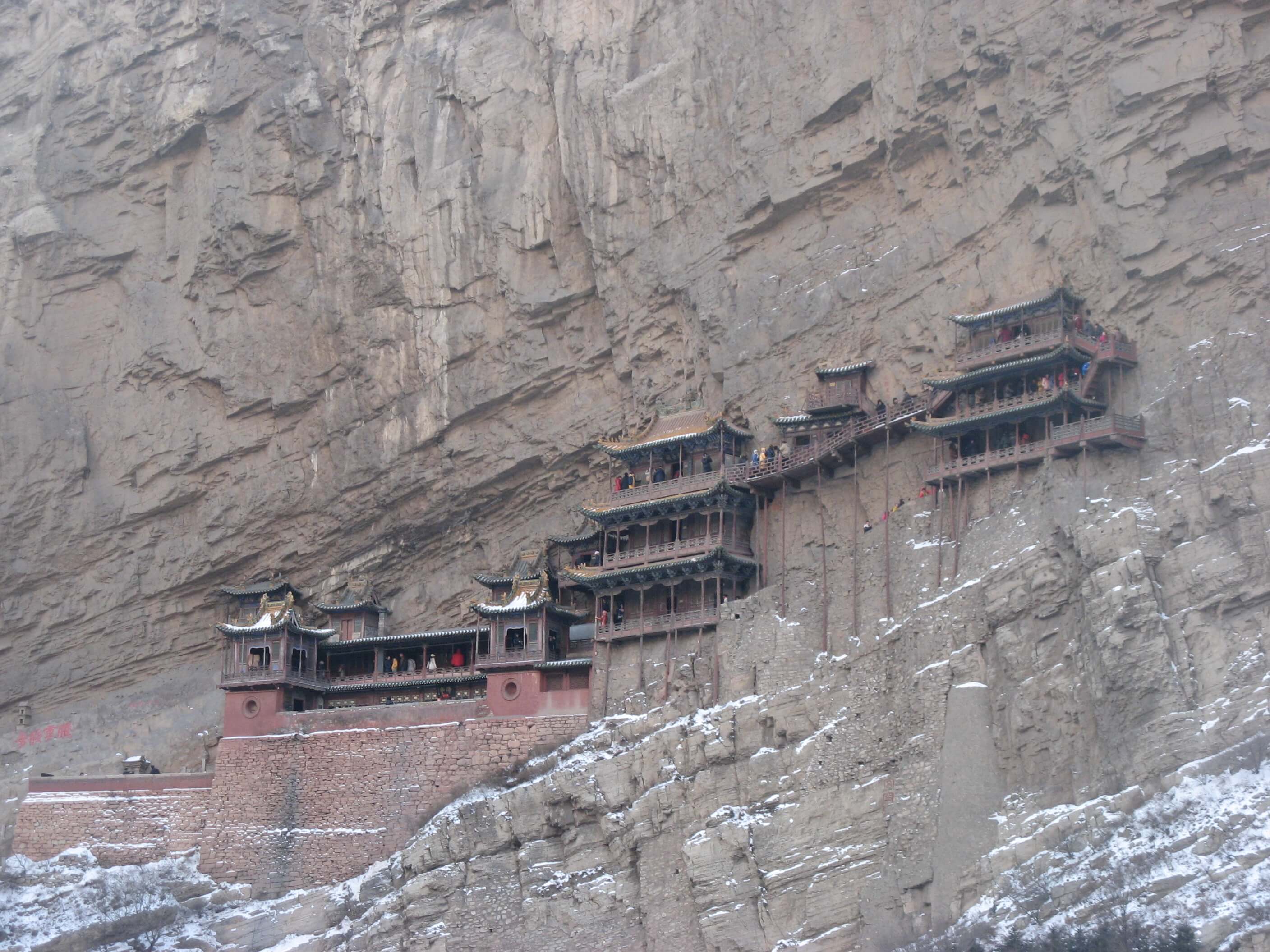 Monastère suspendu, Datong, Chine