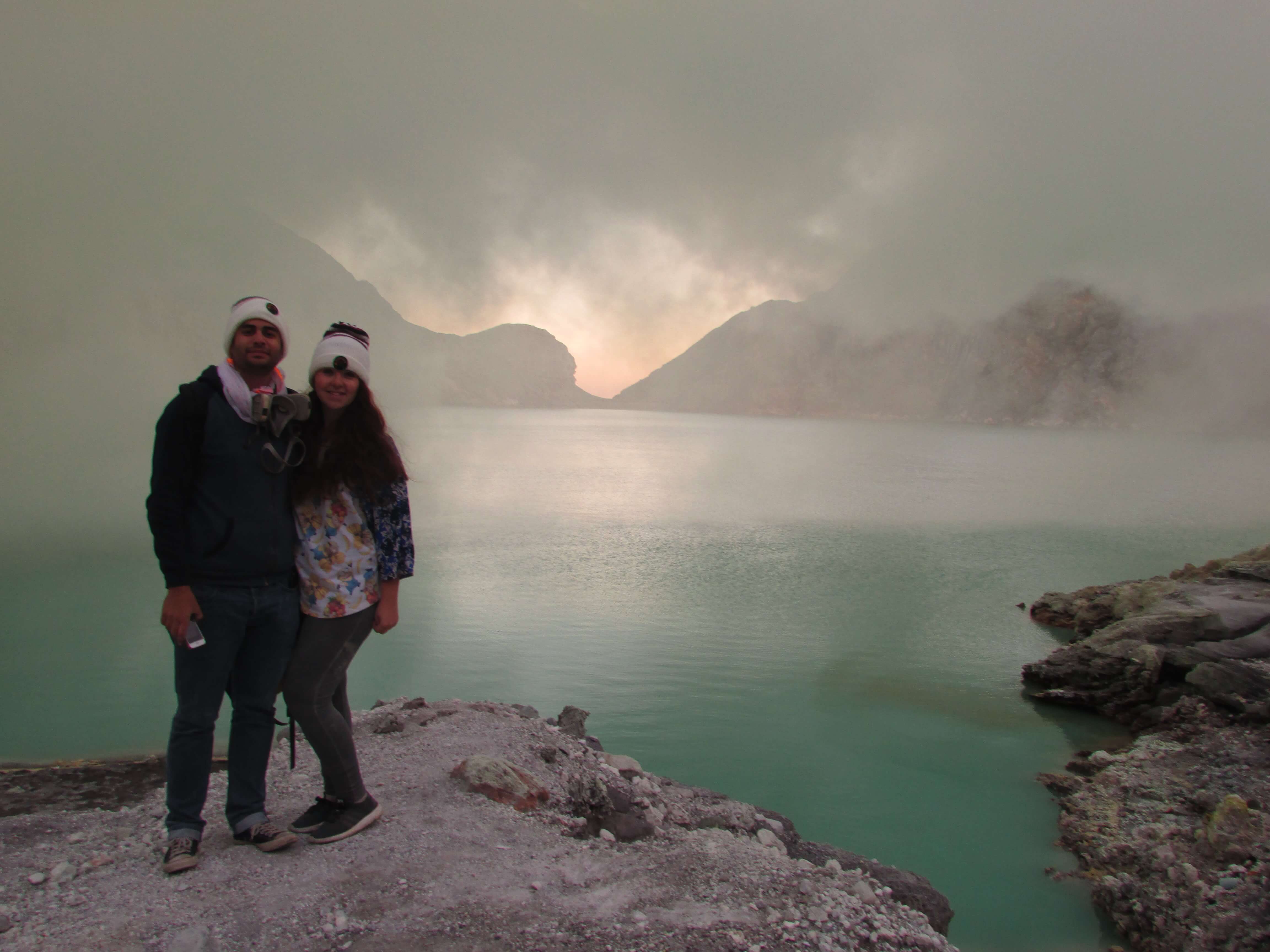 Lake, Kawah Ijen, Indonésie