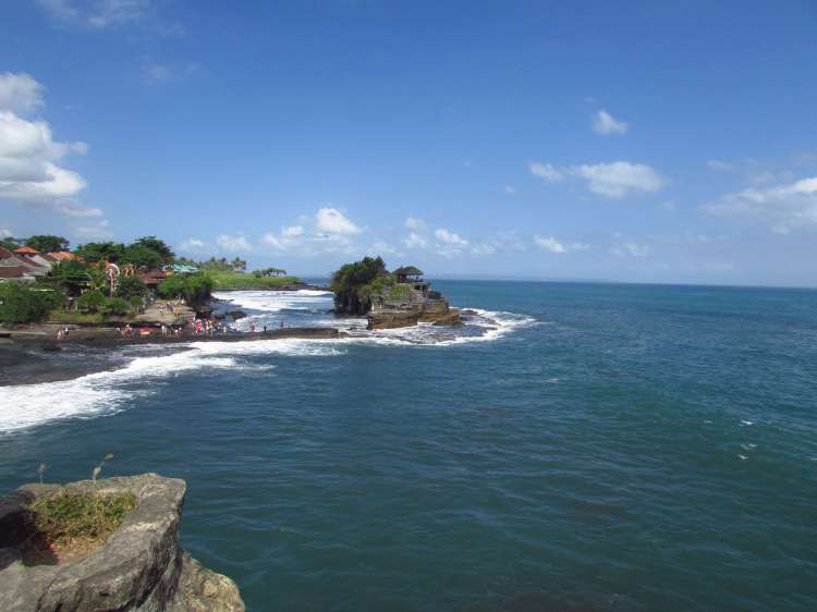 Rocher de Tanah Lot, Bali, Indonésie