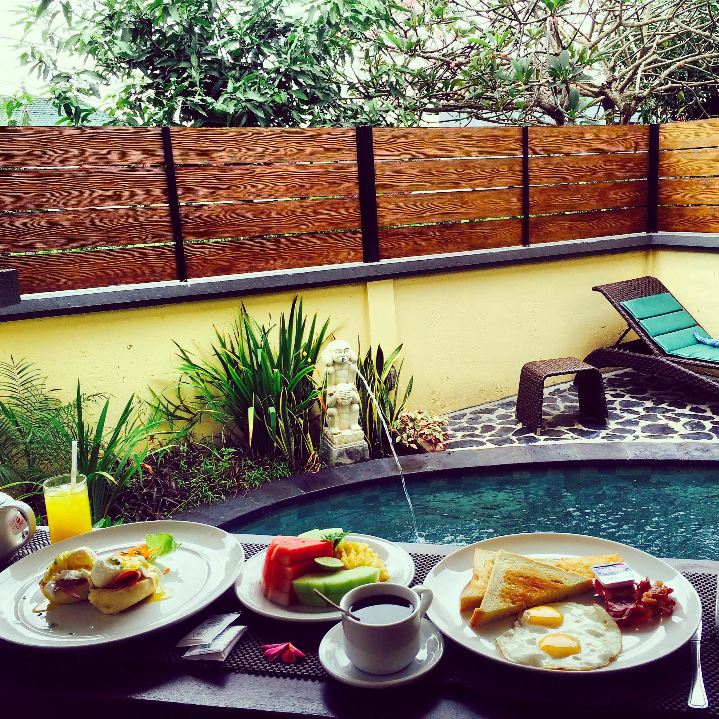 Bali Ayu Villa, Breakfast, Seminyak