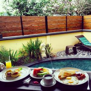 Bali Ayu Villa, Breakfast, Seminyak