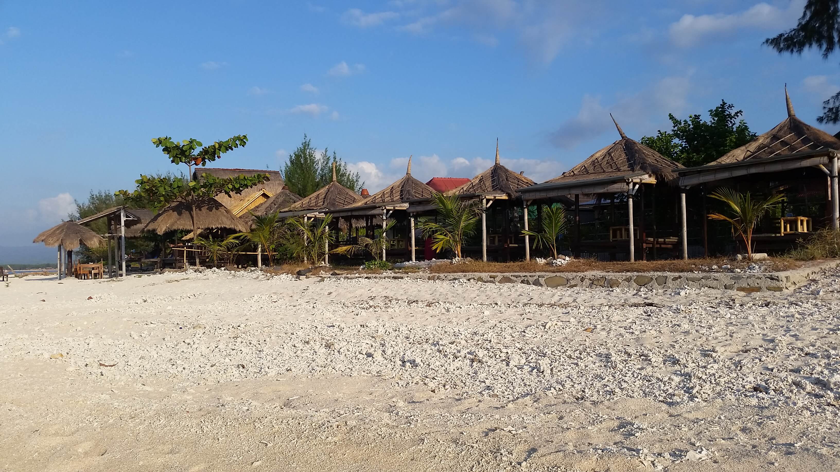 Plage, Gili Meno