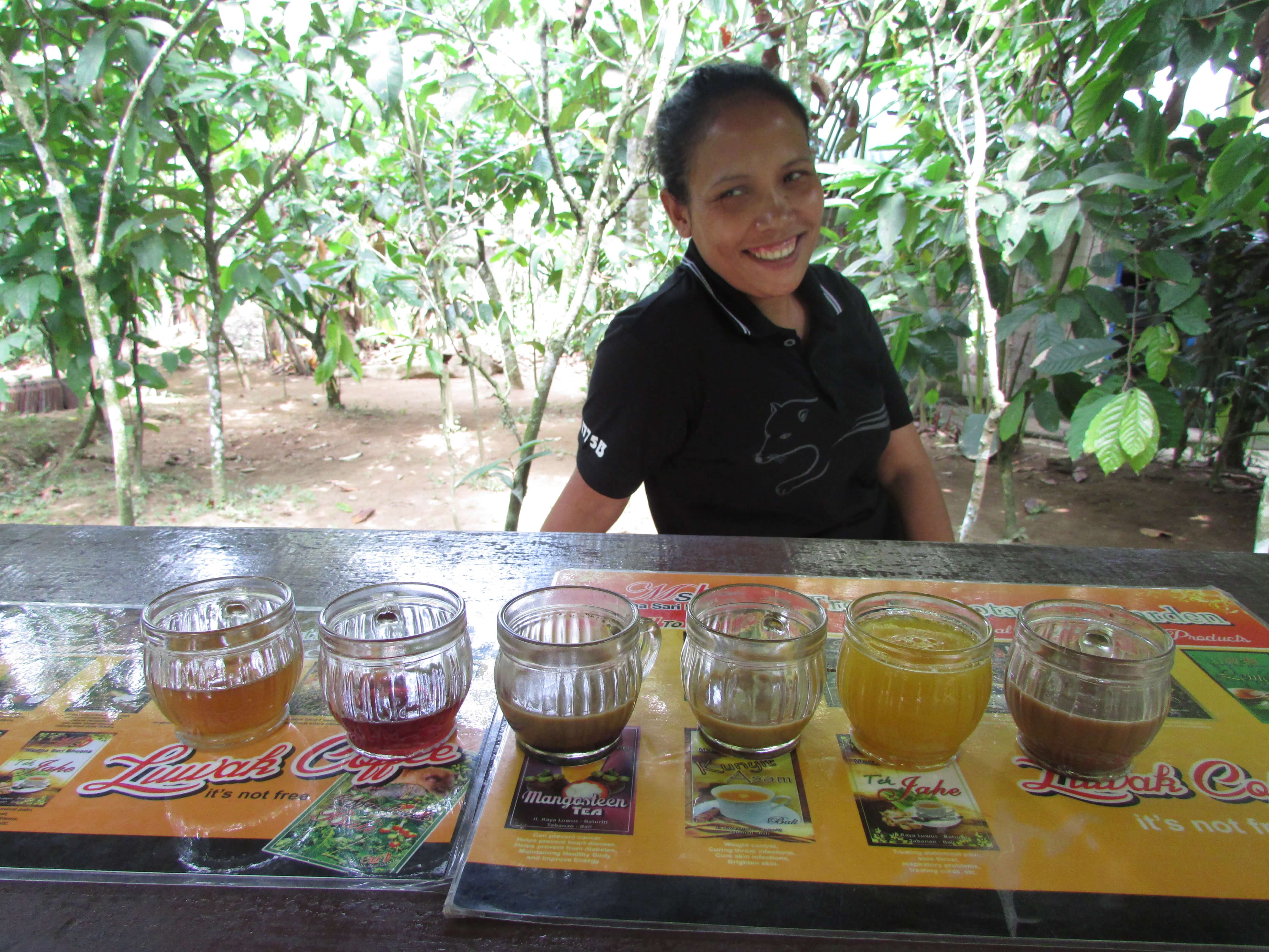 Dégustation café, Ubud, Bali