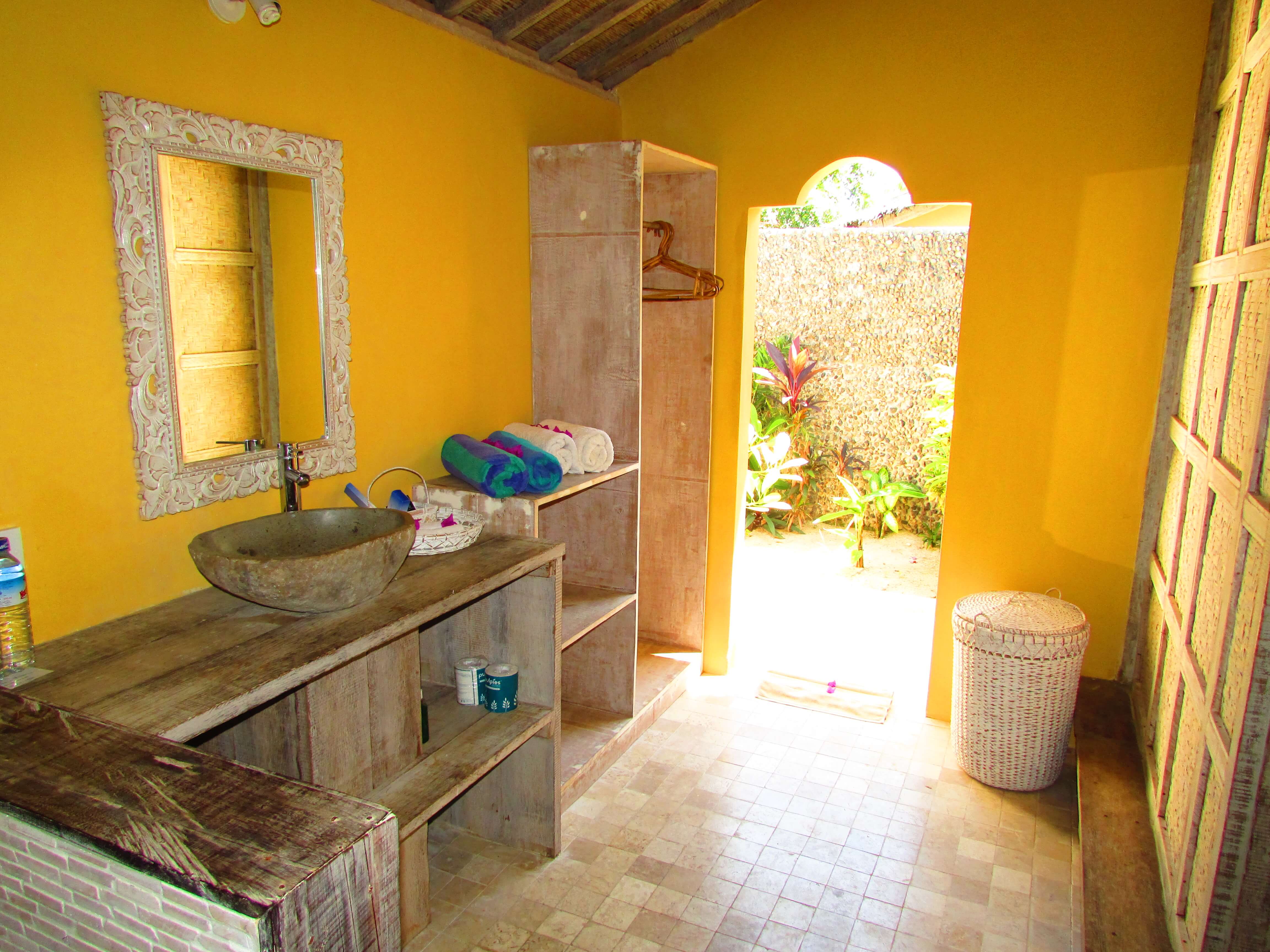 Salle de bains, Villas Ottalia, Gili Trawangan