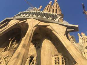 Sagrada Familia, Façade Extérieure, Barcelone, Espagne