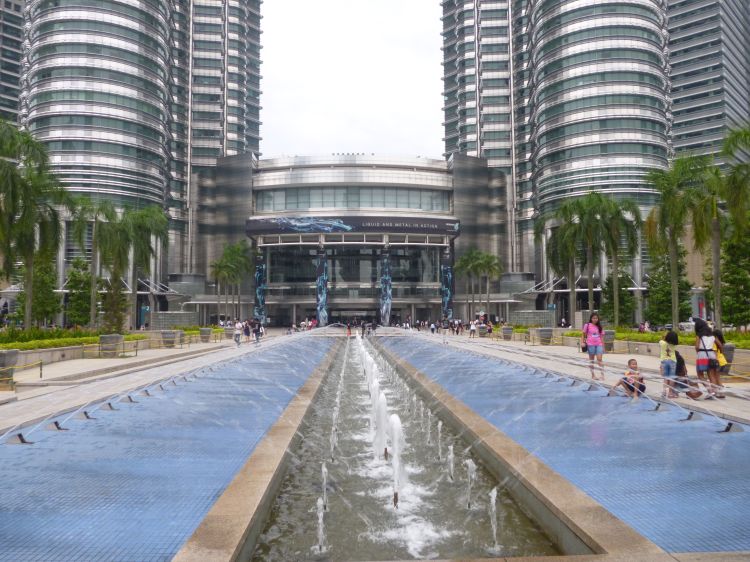 Fontaines Tours Petronas, Kuala Lumpur