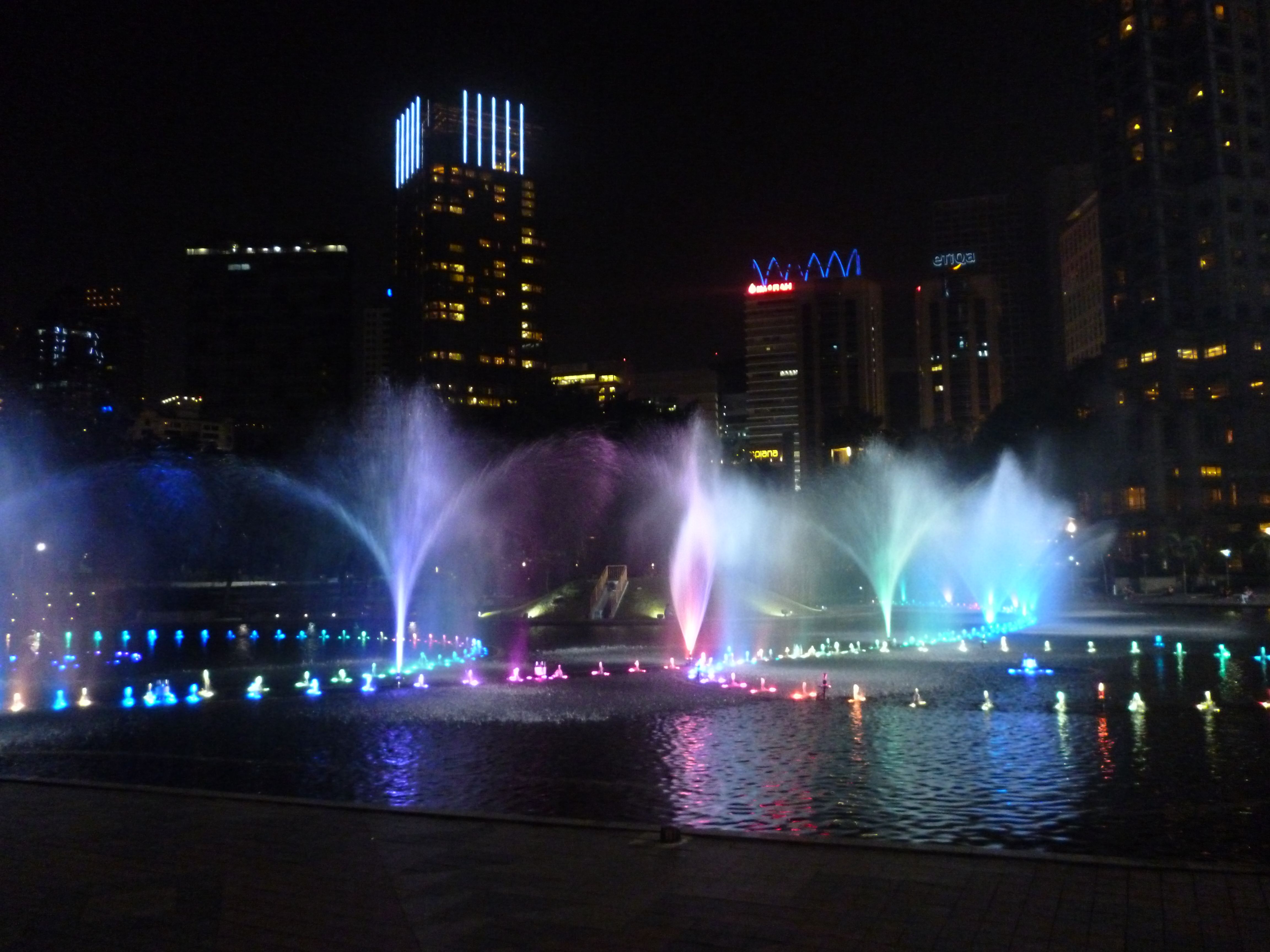 Fountain show, Kuala Lumpur