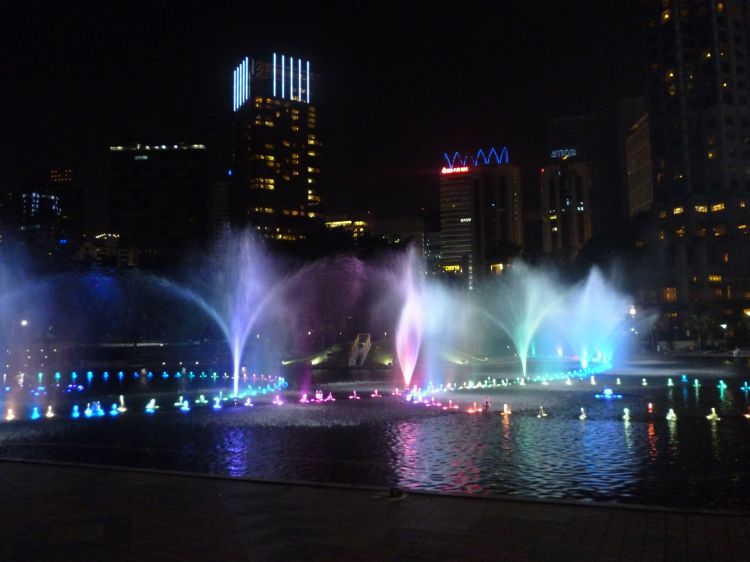 Fountain show, Kuala Lumpur