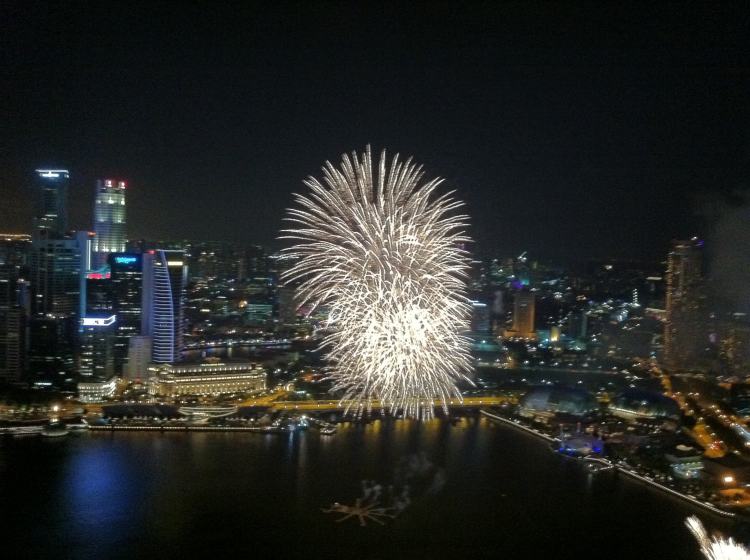 Firework, Singapour