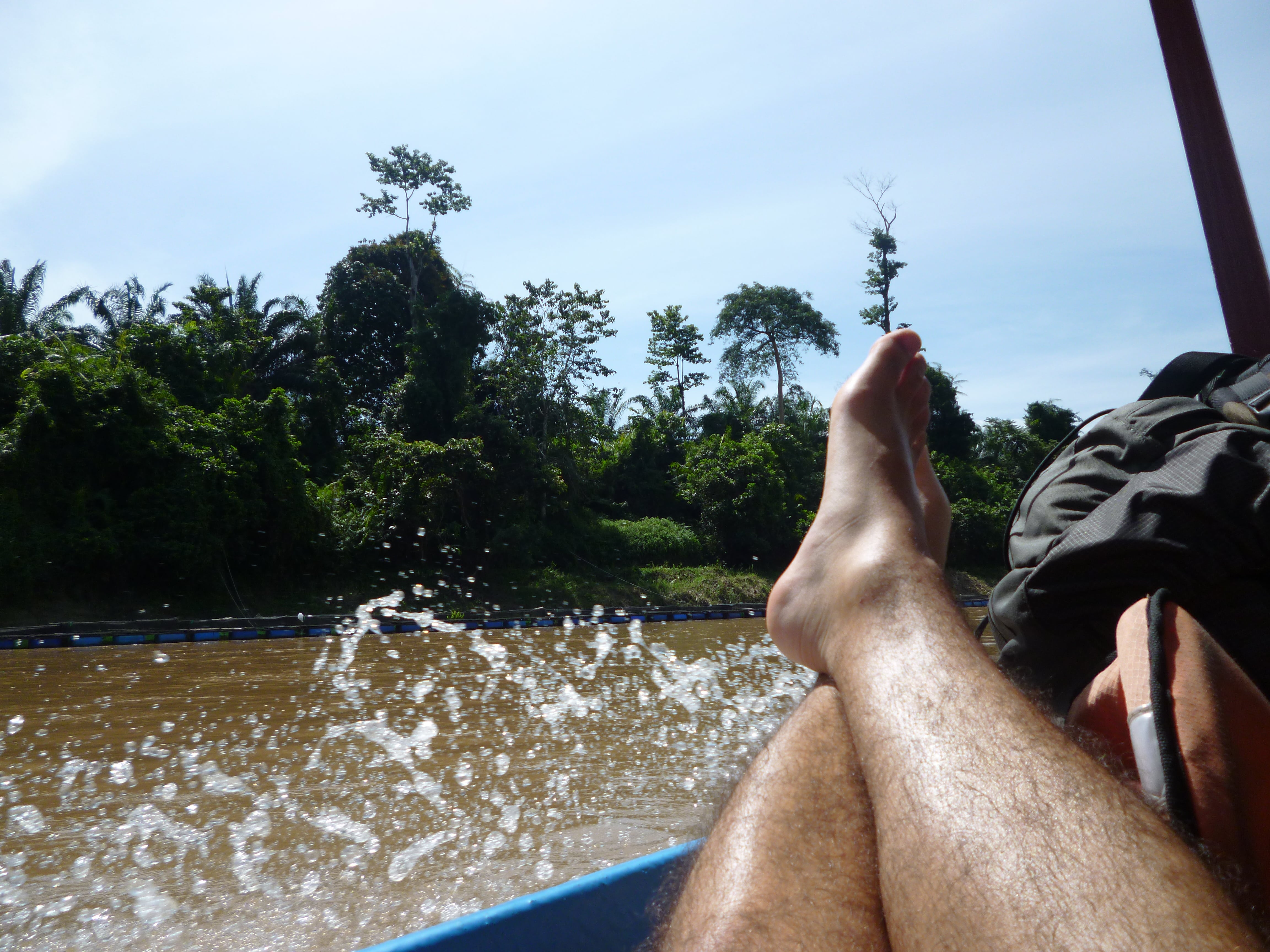 Embarcation pour Taman Negara, Malaisie