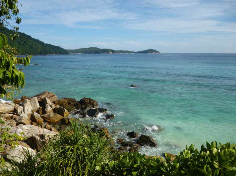 Mer turquoise, Perhentian, Malaisie