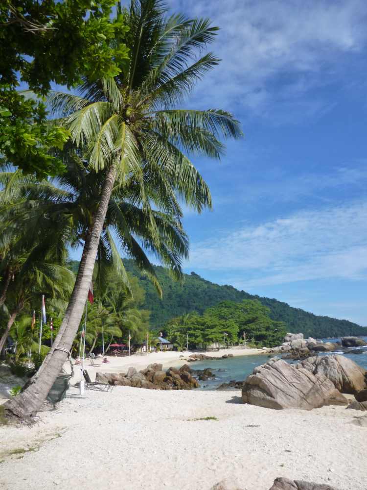 Plage paradisiaque, Perhentian, Malaisie