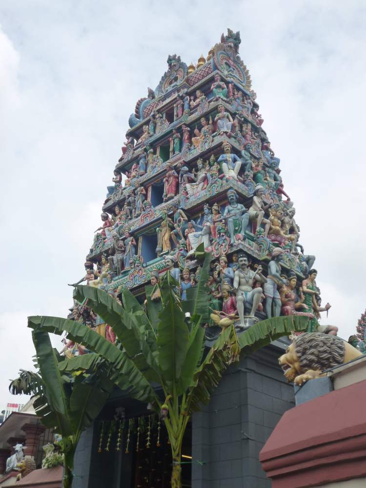 Temple, Little India, Singapour