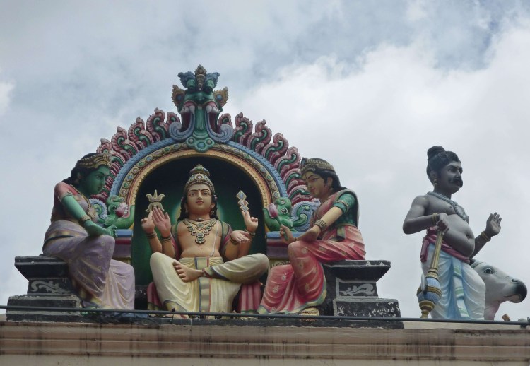 Statues, Little India, Singapour