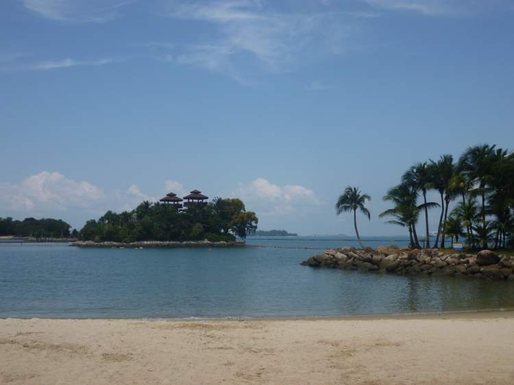 Plage, Sentosa, Singapour