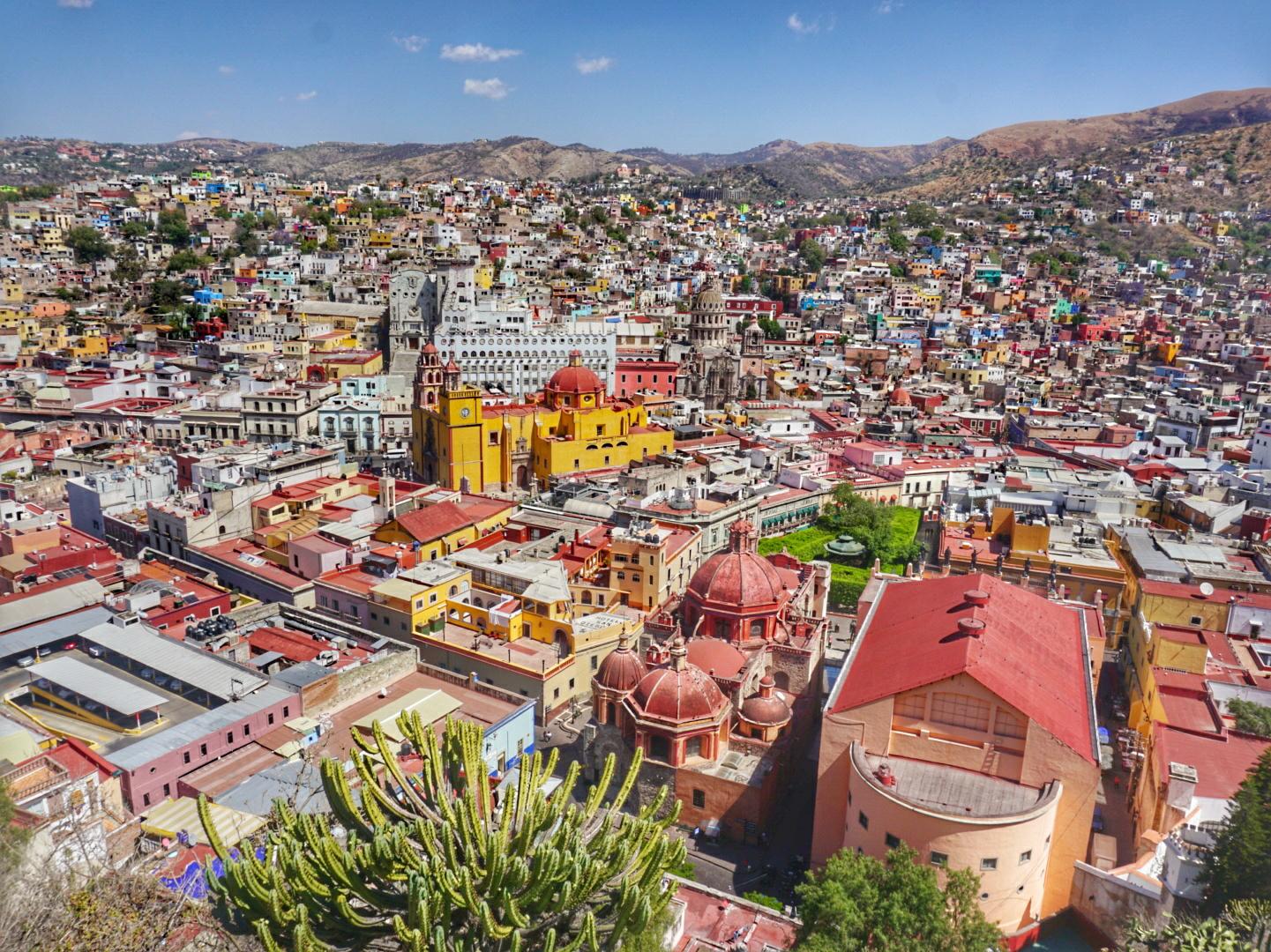 Vue sur Guanajuato, Mexique