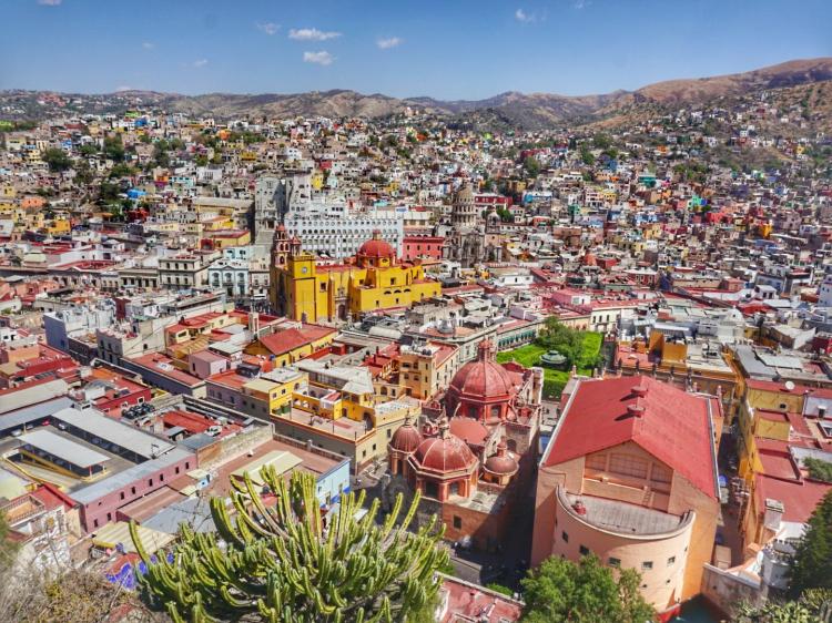 Vue sur Guanajuato, Mexique