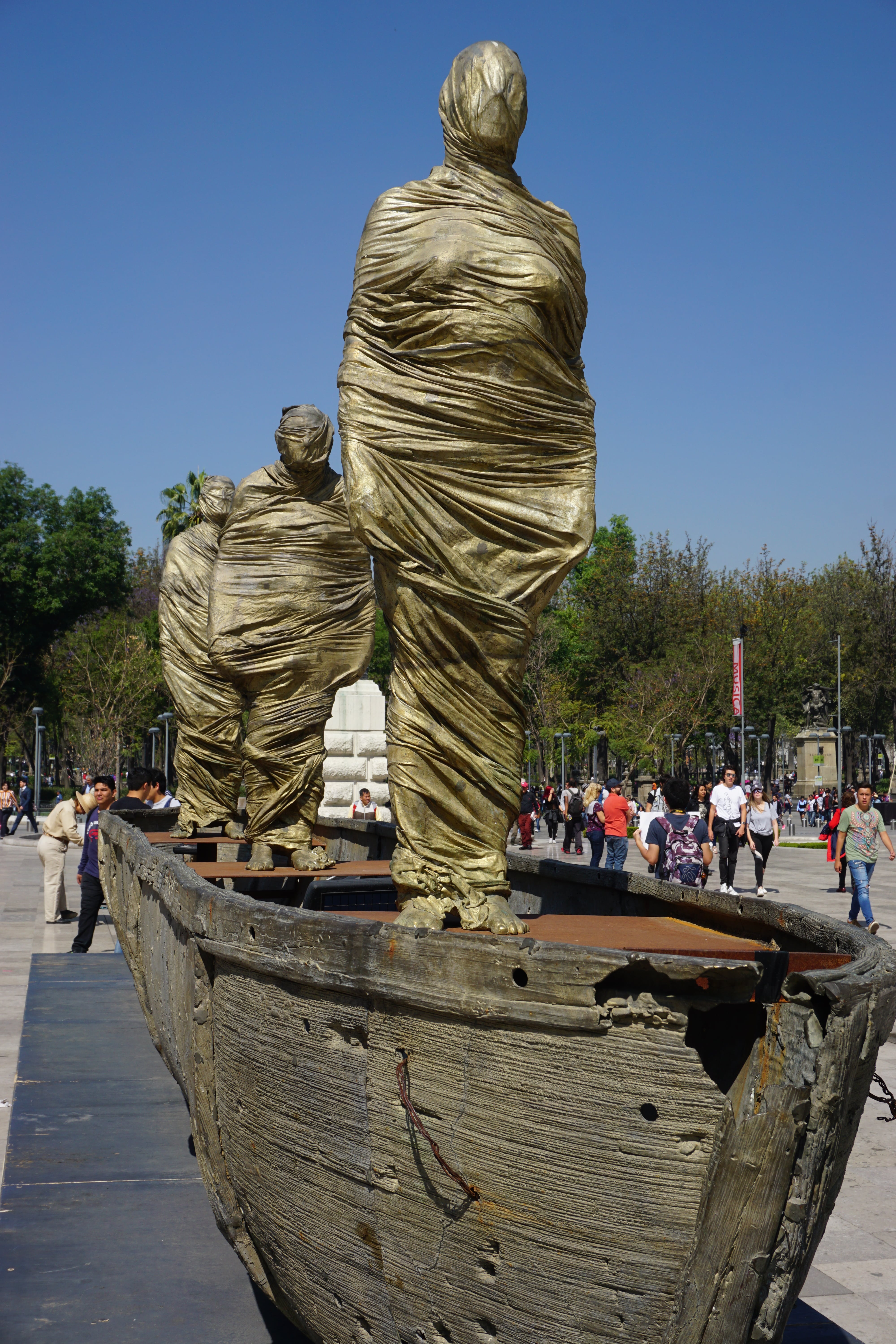 Statues Bella Artes, Mexico