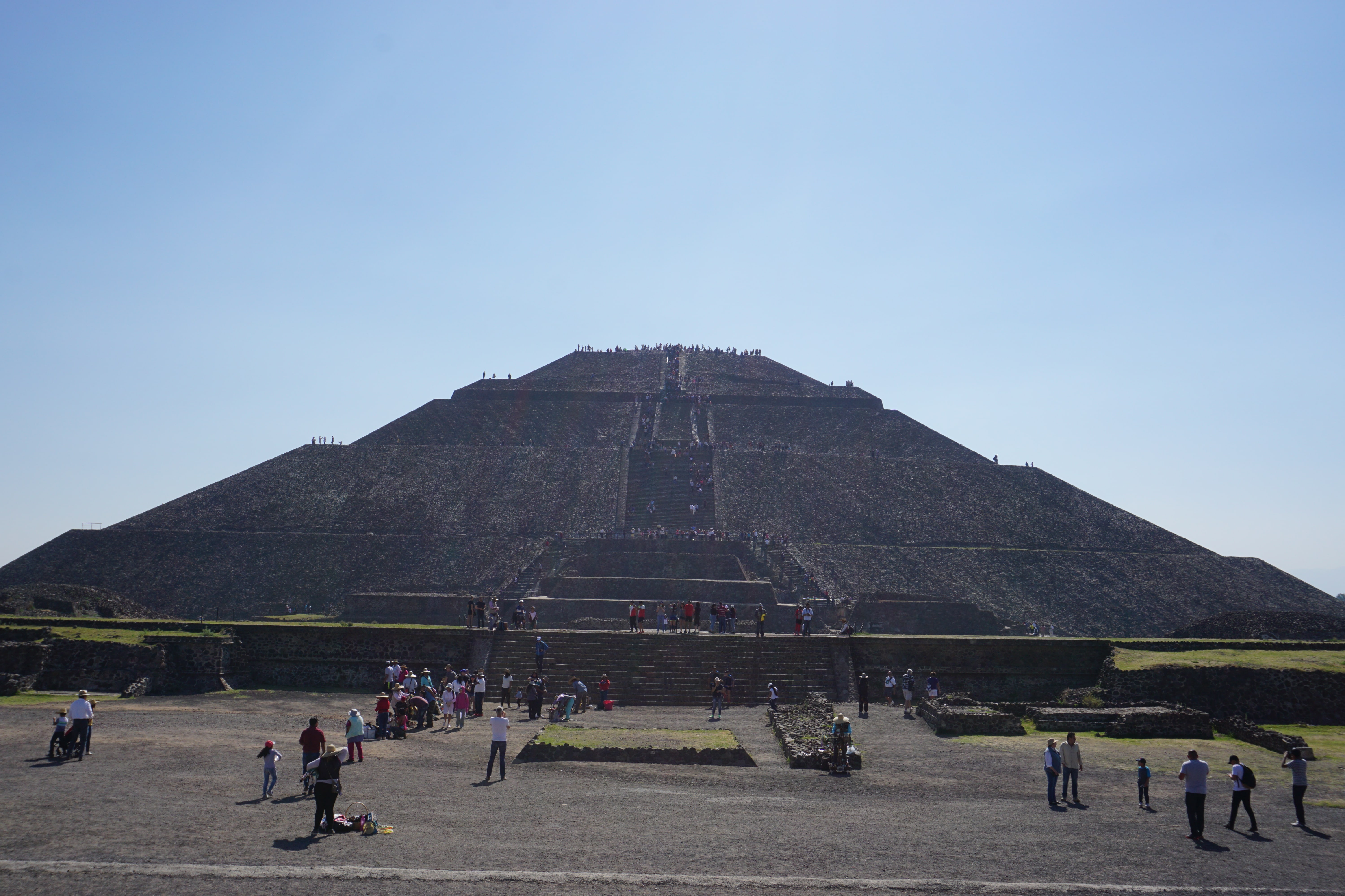 Pyramide du soleil, Teotihuacan, Mexique