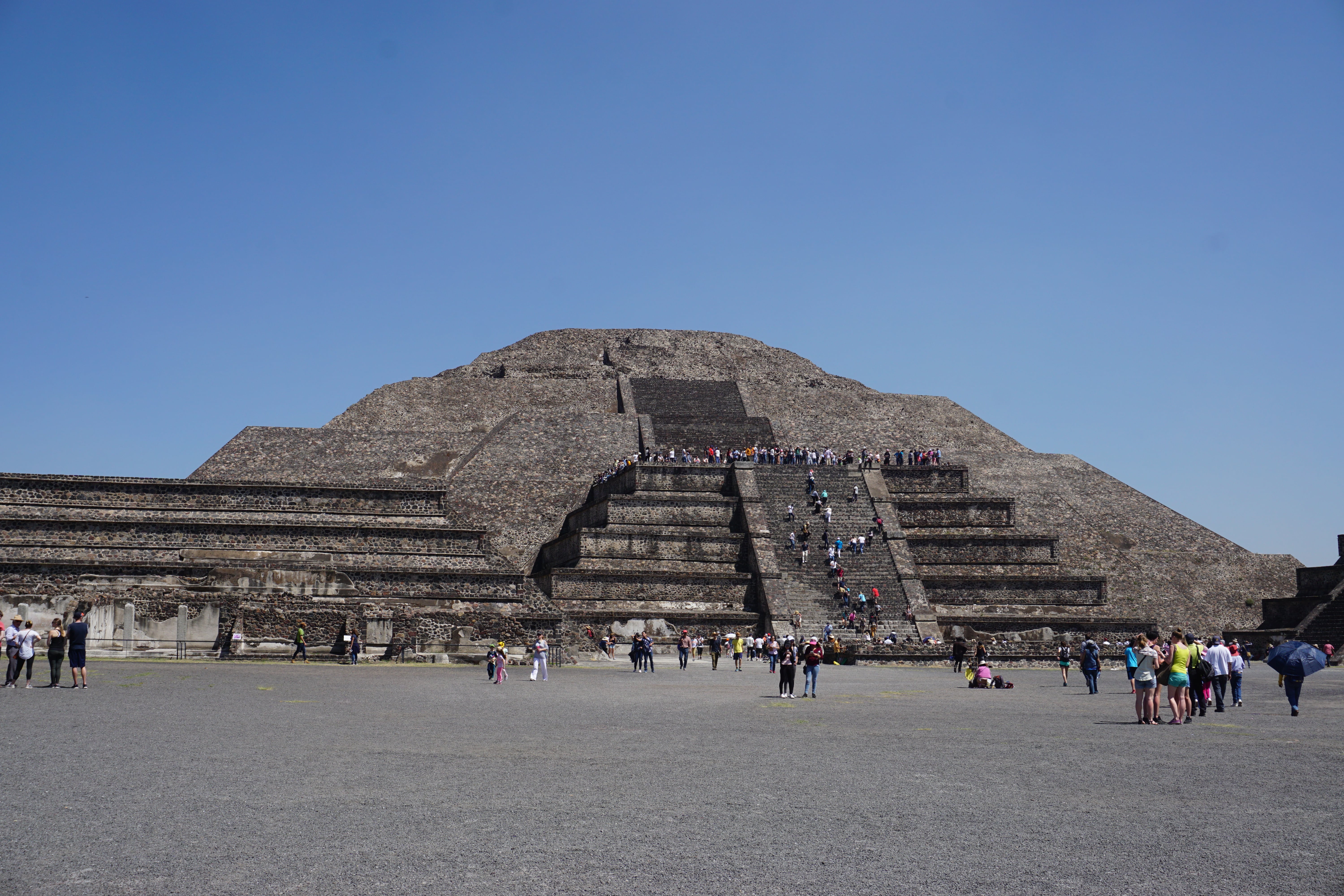 Pyramide de la lune, Teotihuacan, Mexique