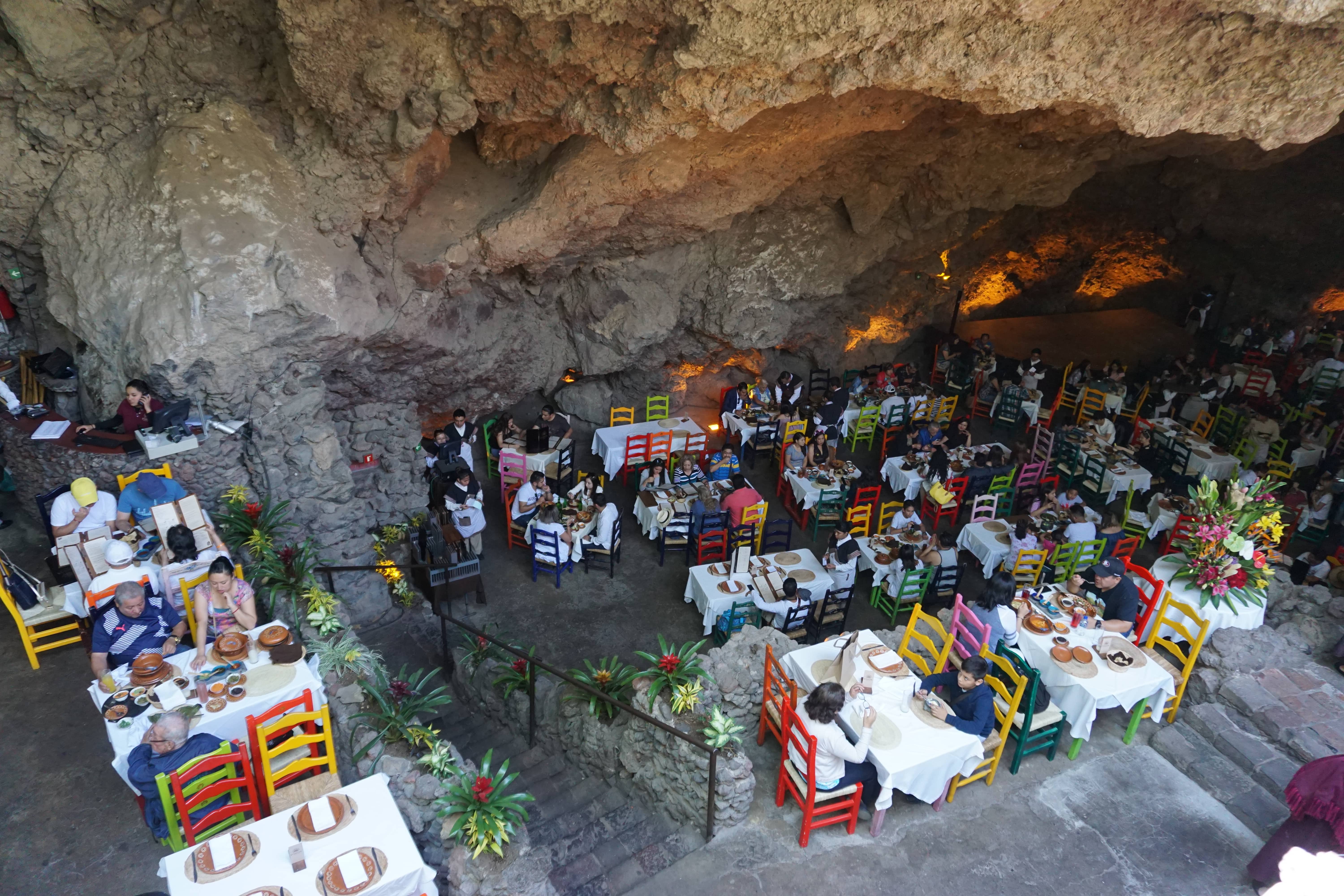 Restaurant La Gruta, Teotihuacan, Mexique