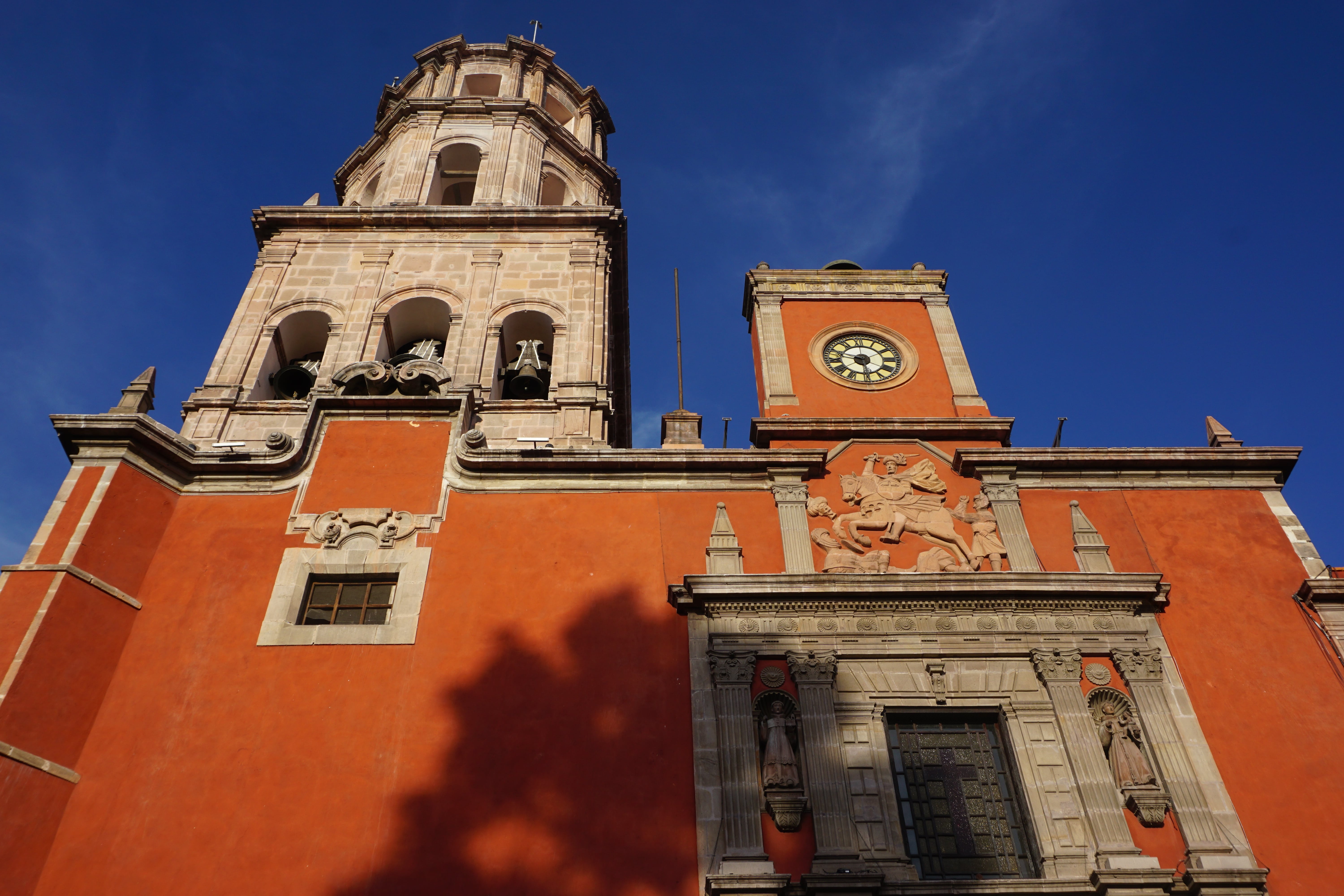 Eglise rouge, Querétaro, Mexique