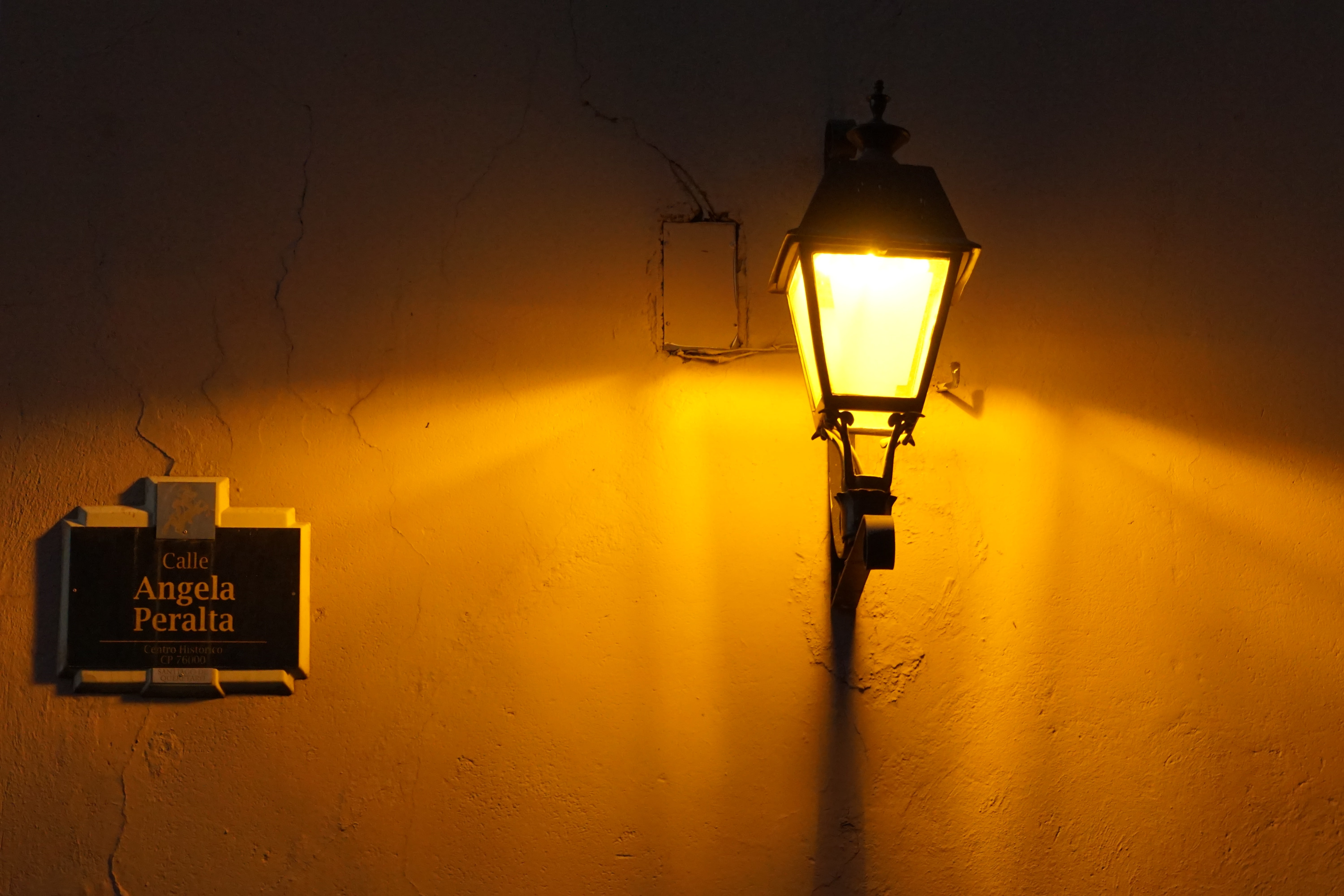 Lampadaire, Querétaro, Mexique