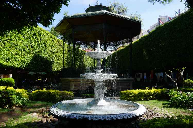 Jardin de la Union, Guanajuato, Mexique