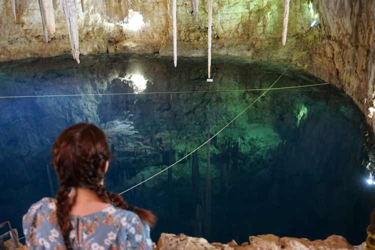 Cenote sans touriste, Valladolid, Mexique