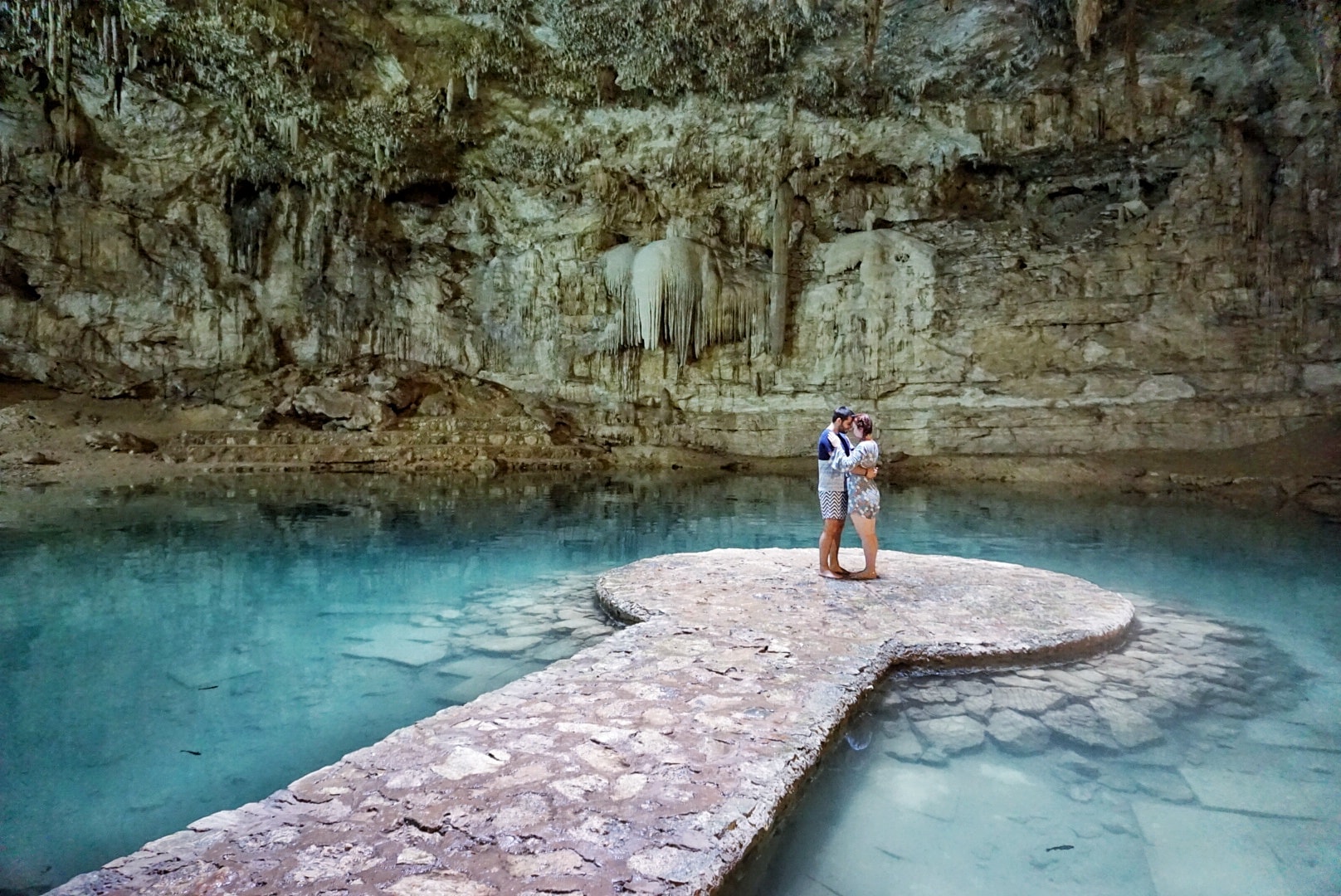 Cenote Suytun, Valladolid, Mexique