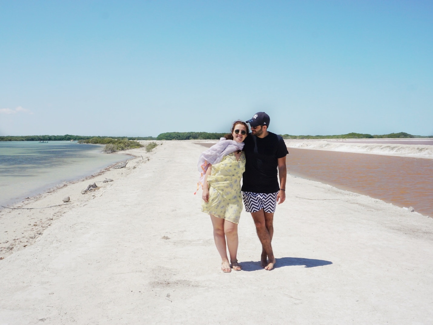 Las Coloradas, Rio Lagartos, Mexique