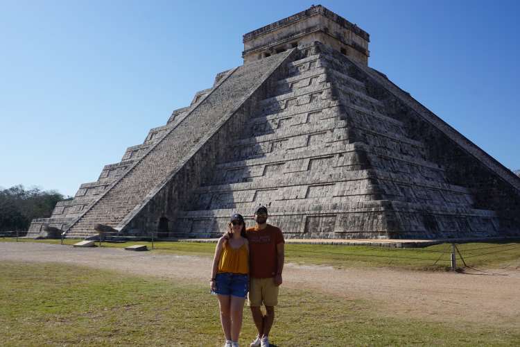 Pyramide Chichen Itza, Mexique