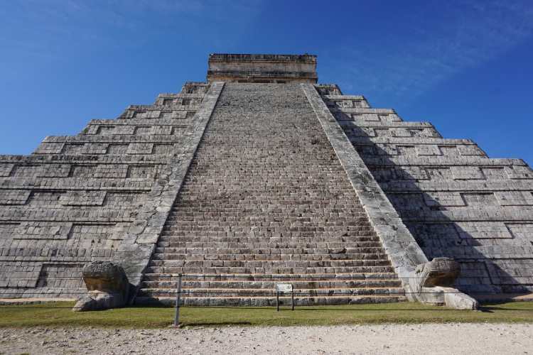 Visite de Chichen Itza, Mexique