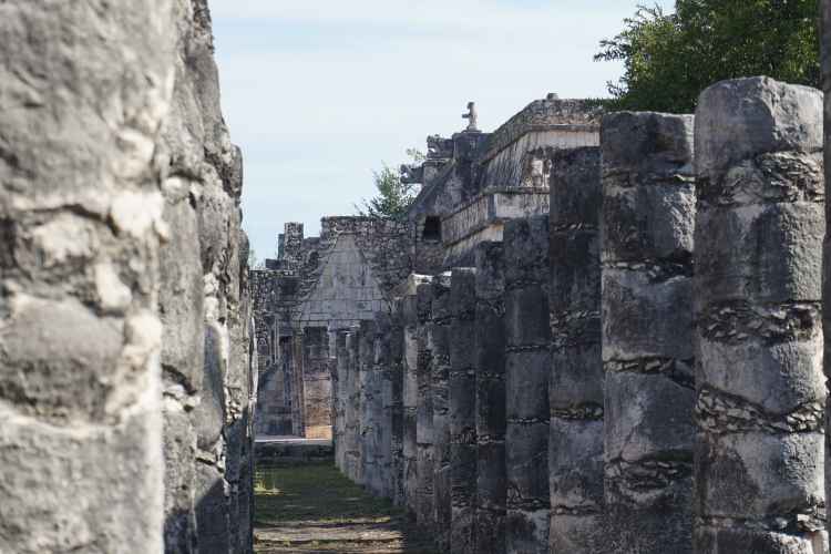 Mille Colonnes, Chichen Itza, Mexique