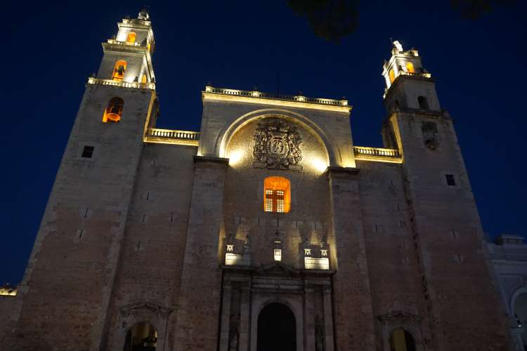 Eglise de Mérida, Mexique