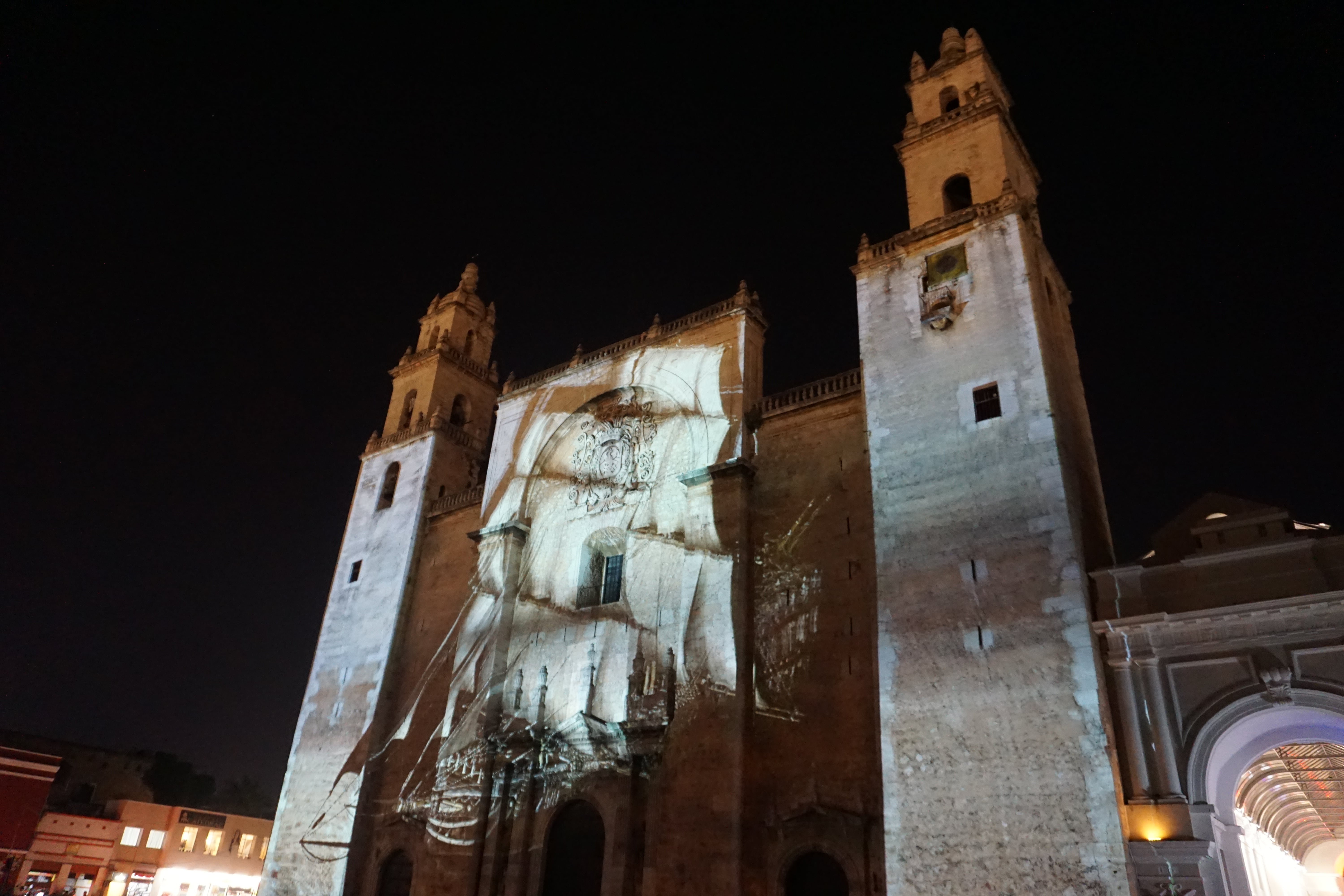 Lightshow, Mérida, Mexique