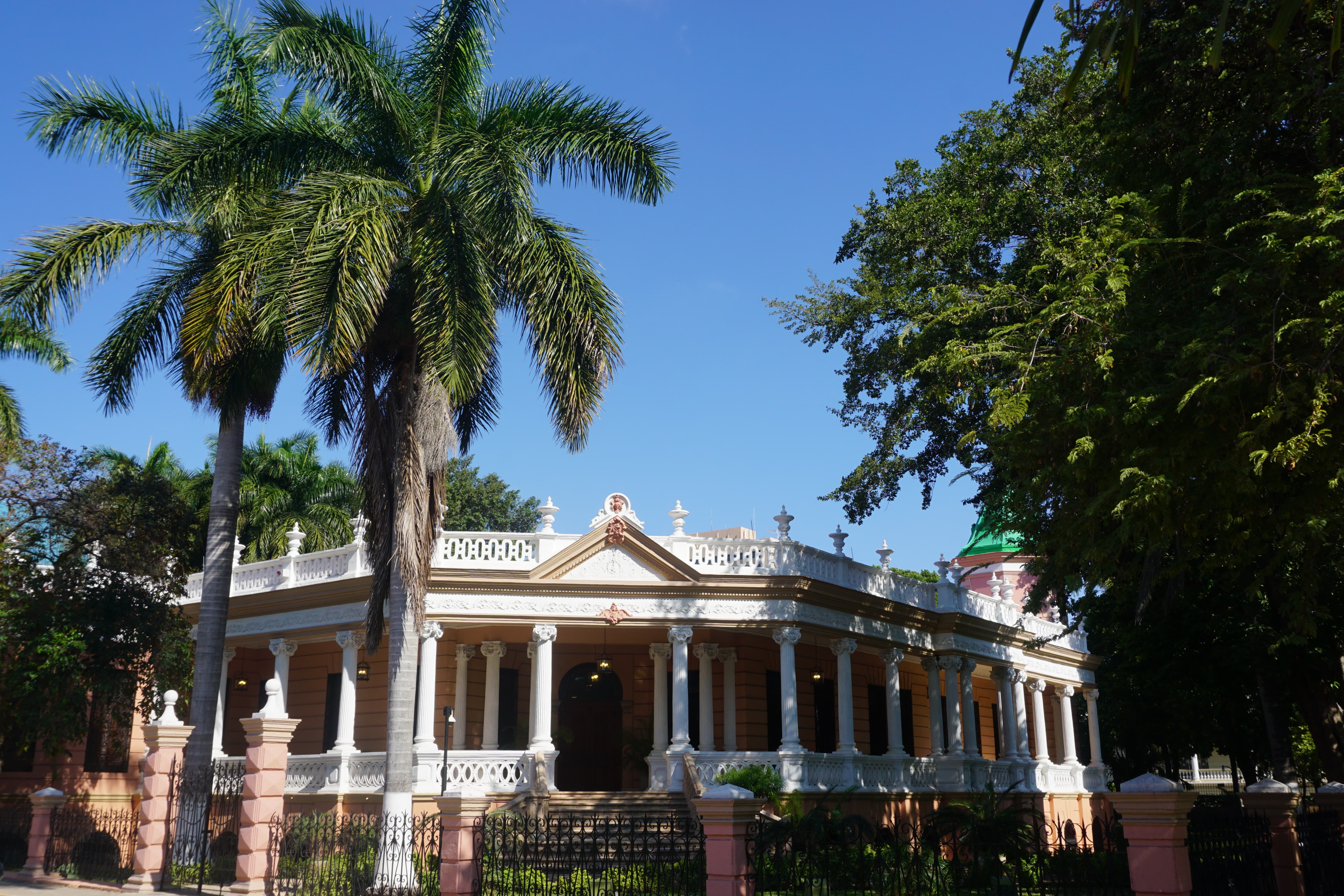 Colonial house of Paseo Montejo, Mérida, Mexique