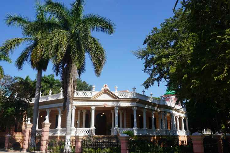 Colonial house of Paseo Montejo, Mérida, Mexique