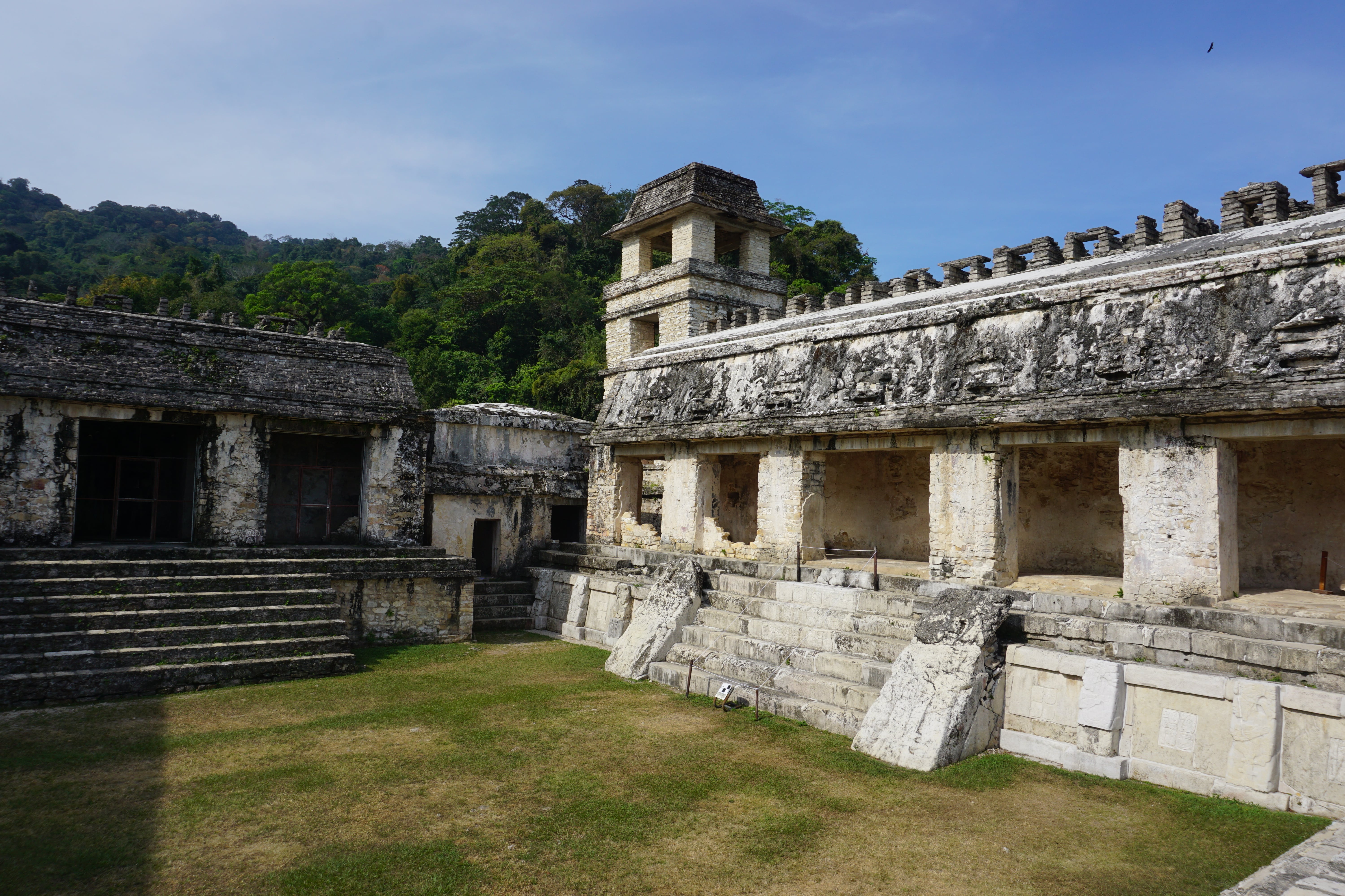 Ruines, Palenque, Mexique