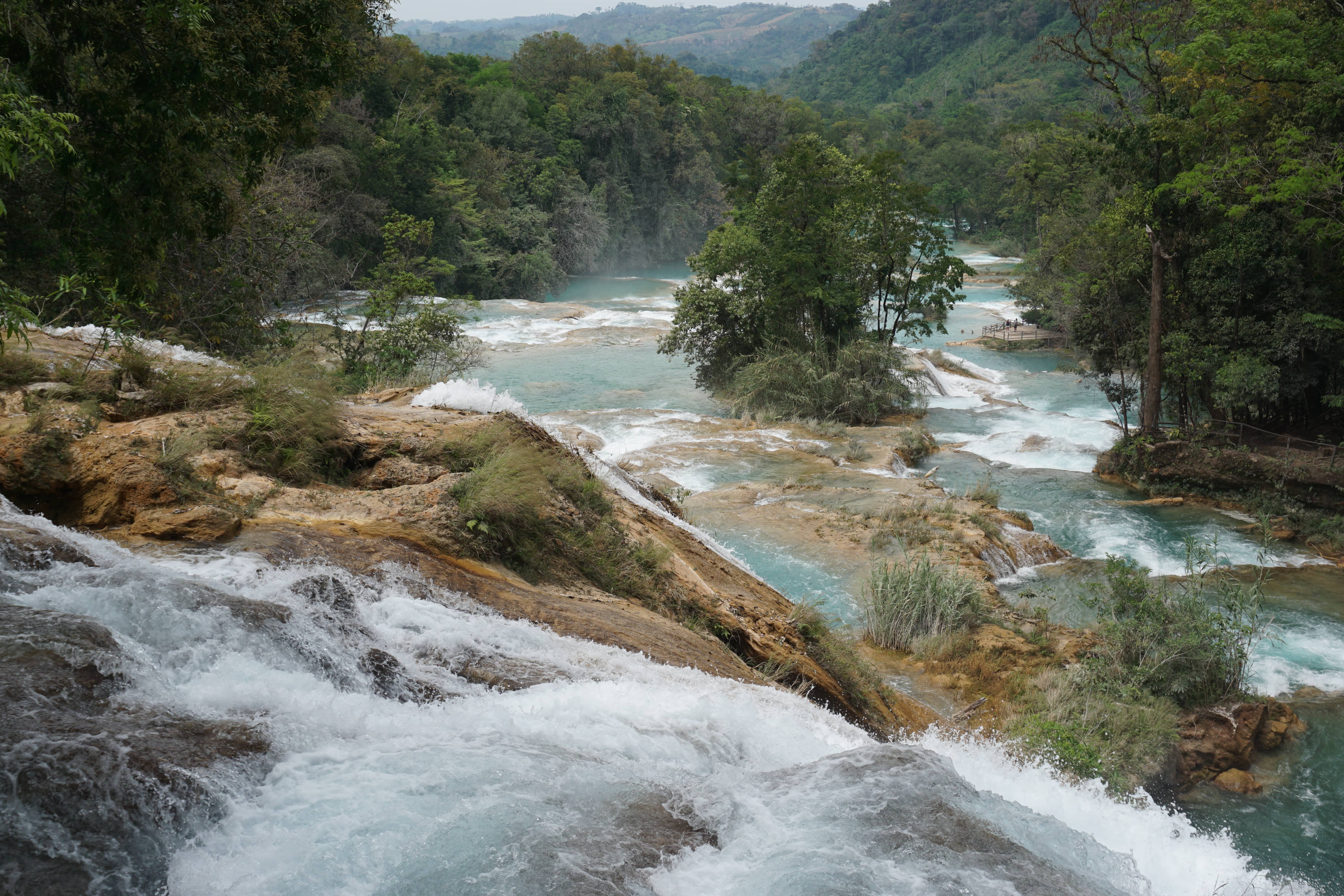 Mirador d'Agua Azul, Chiapas, Mexique